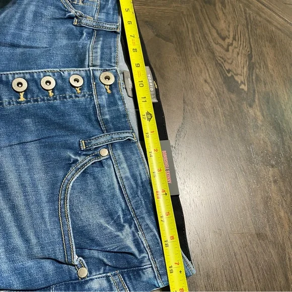 Torrid Bombshell Jeans Size 20XS Extra Short Ankle Blue High Waist Med Wash - Picture 9 of 11